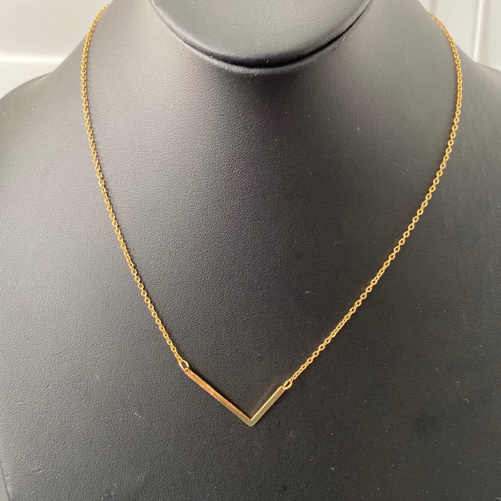 - Savvy Cie NWOT L
14K Gold Plated Initial Pendant